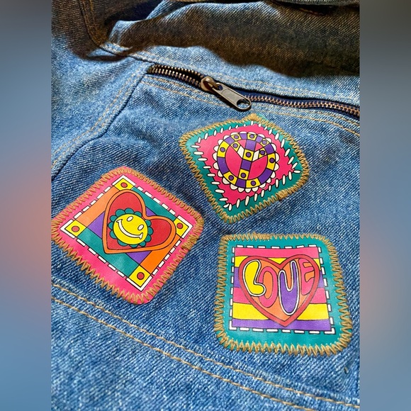 🔥Upcycled Denim Backpack🔥 - Picture 6 of 15